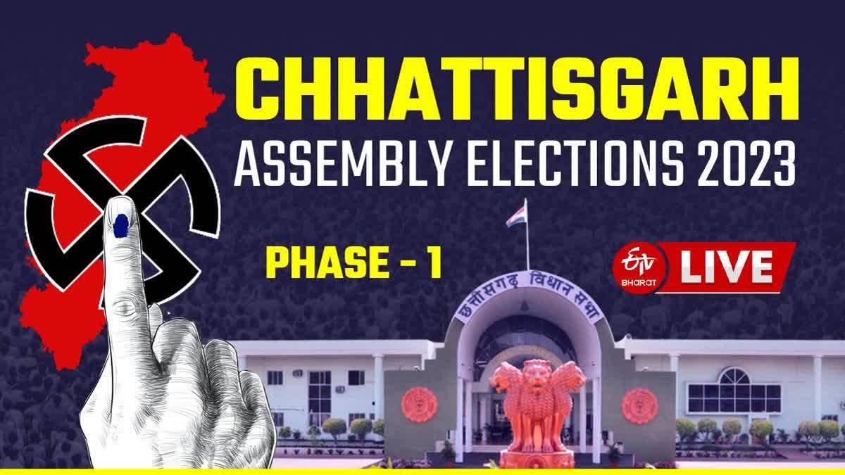 Chhattisgarh First Phase Voting Latest News  Chhattisgarh First Phase Voting  Chhattisgarh Voting  Chhattisgarh Assembly Election  Assembly Election 2023  ഛത്തീസ്‌ഗഡ് നിയമസഭ തെരഞ്ഞെടുപ്പ്  ഛത്തീസ്‌ഗഡ് തെരഞ്ഞെടുപ്പ്‌ പോളിങ്  2023 ലെ നിയമസഭ തെരഞ്ഞെടുപ്പുകള്‍  നിയമസഭ തെരഞ്ഞെടുപ്പുകള്‍ ആര് നേടും  വോട്ടിങ് പ്രക്രിയ