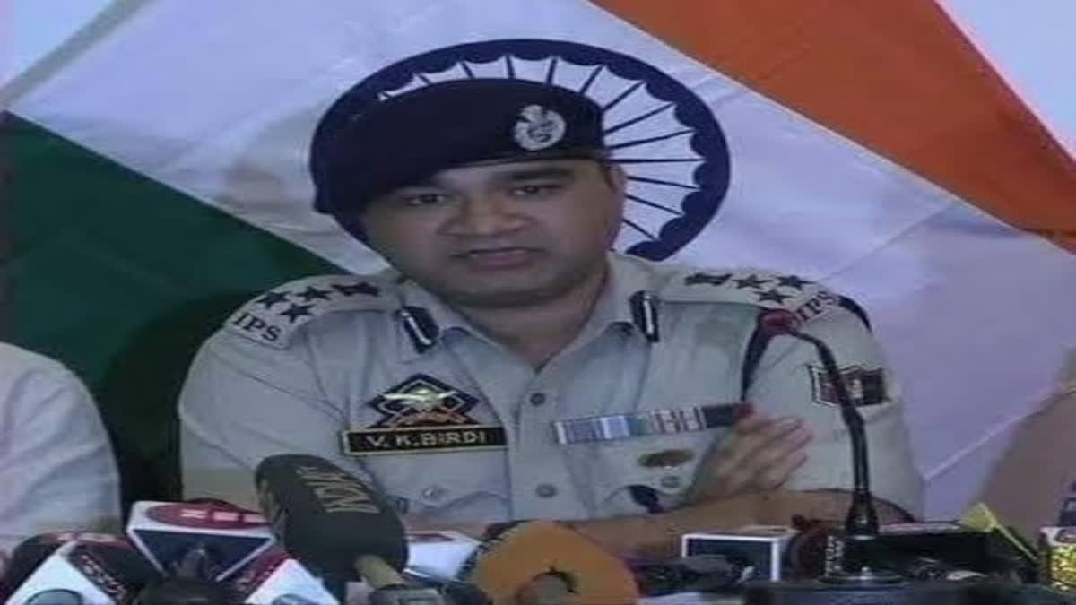 VK Birdi is new IGP Kashmir