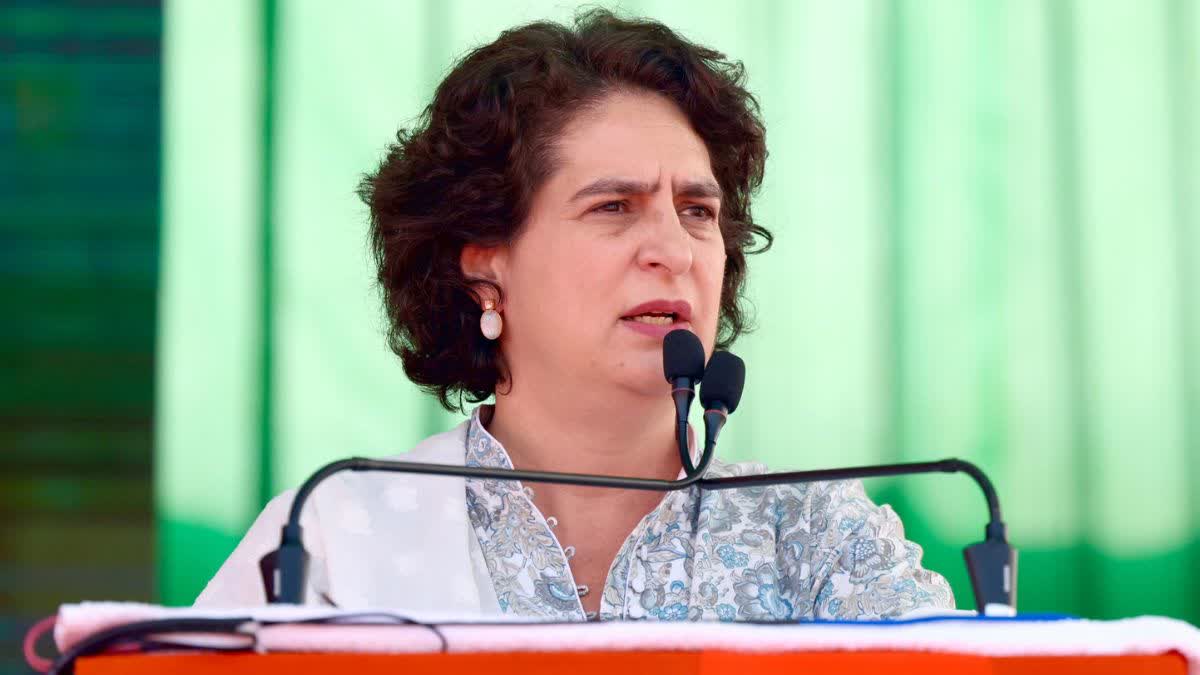 Priyanka Gandhi Dhamtari visit