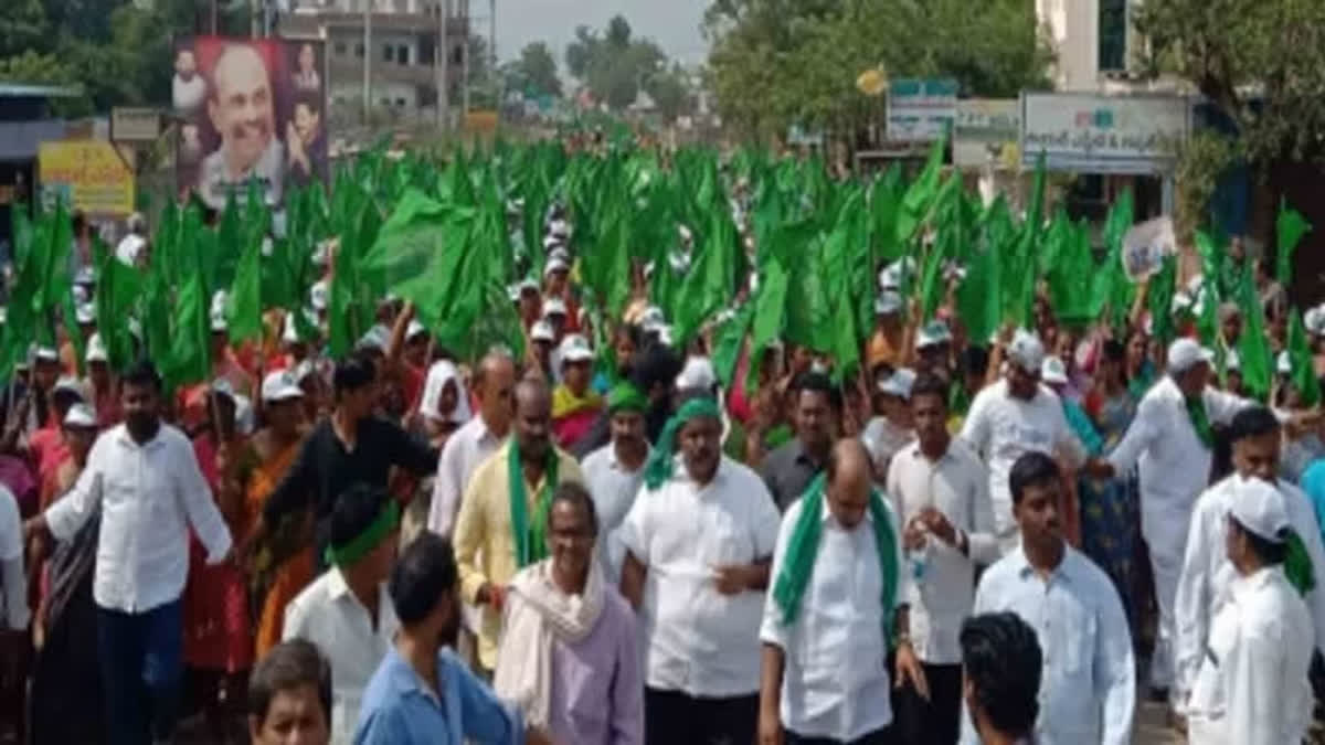 Farmers will march to Delhi in February over their demands