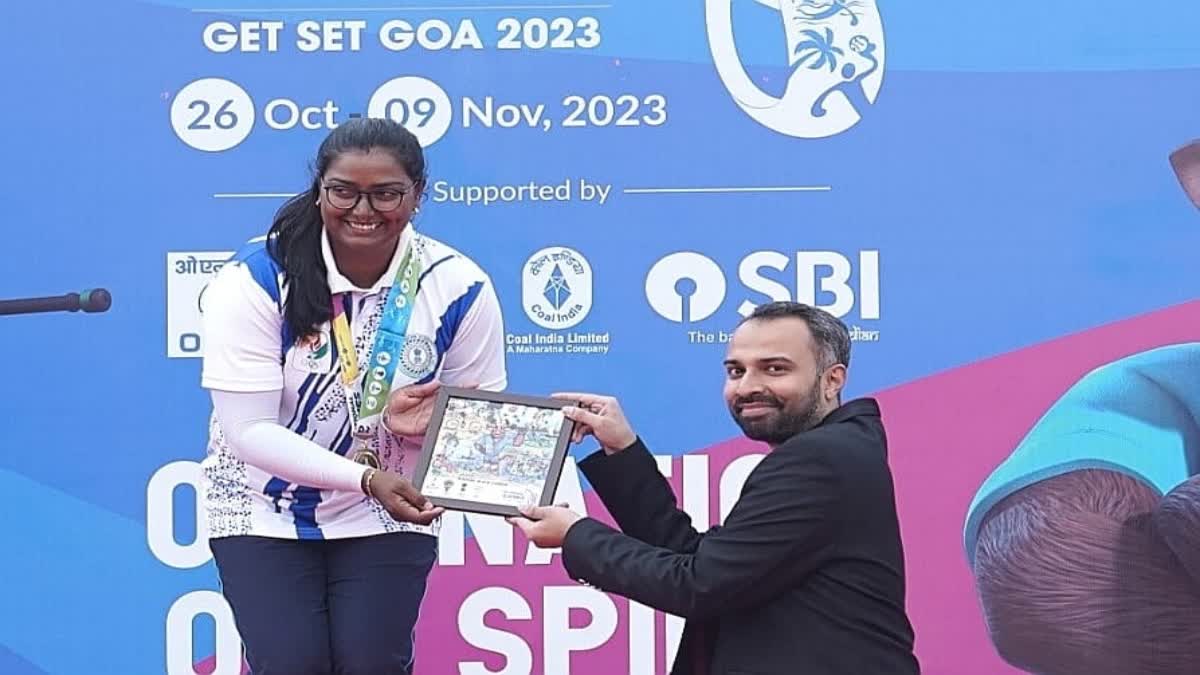 Deepika Kumari won gold medal in National Games 2023