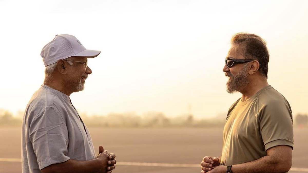 Mani Ratnam and Kamal Haasan