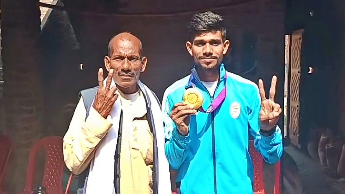 एशियन पैरा गेम्स के स्वर्ण पदक विजेता शैलेश कुमार