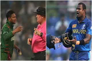 Shakib Al hasan vs  Angelo Mathews