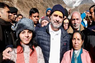 Rahul Gandhi returns after 3-day visit to Kedarnath Dham