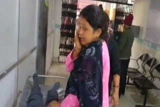 Ramnagar Bike Hit Girl