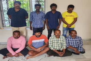 chennai ecr private villa couple swap party 8 person arrest