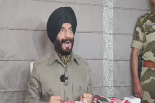Anti Terrorist Front President Maninderjit Singh Bita reached Amritsar