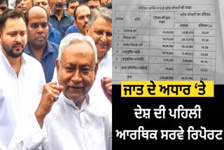 BIHAR CASTE SURVEY ECONOMIC REPORT