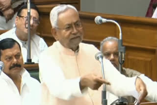Nitish Kumar's 'vulgar' remarks in Bihar Assembly trigger controversy; BJP calls them 'B-grade'