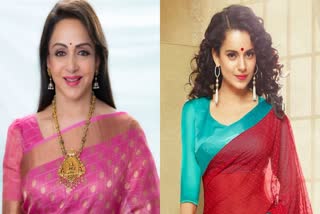 Hema Malini and Kangana Ranaut