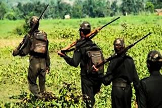 Maoists captured in drone cameras
