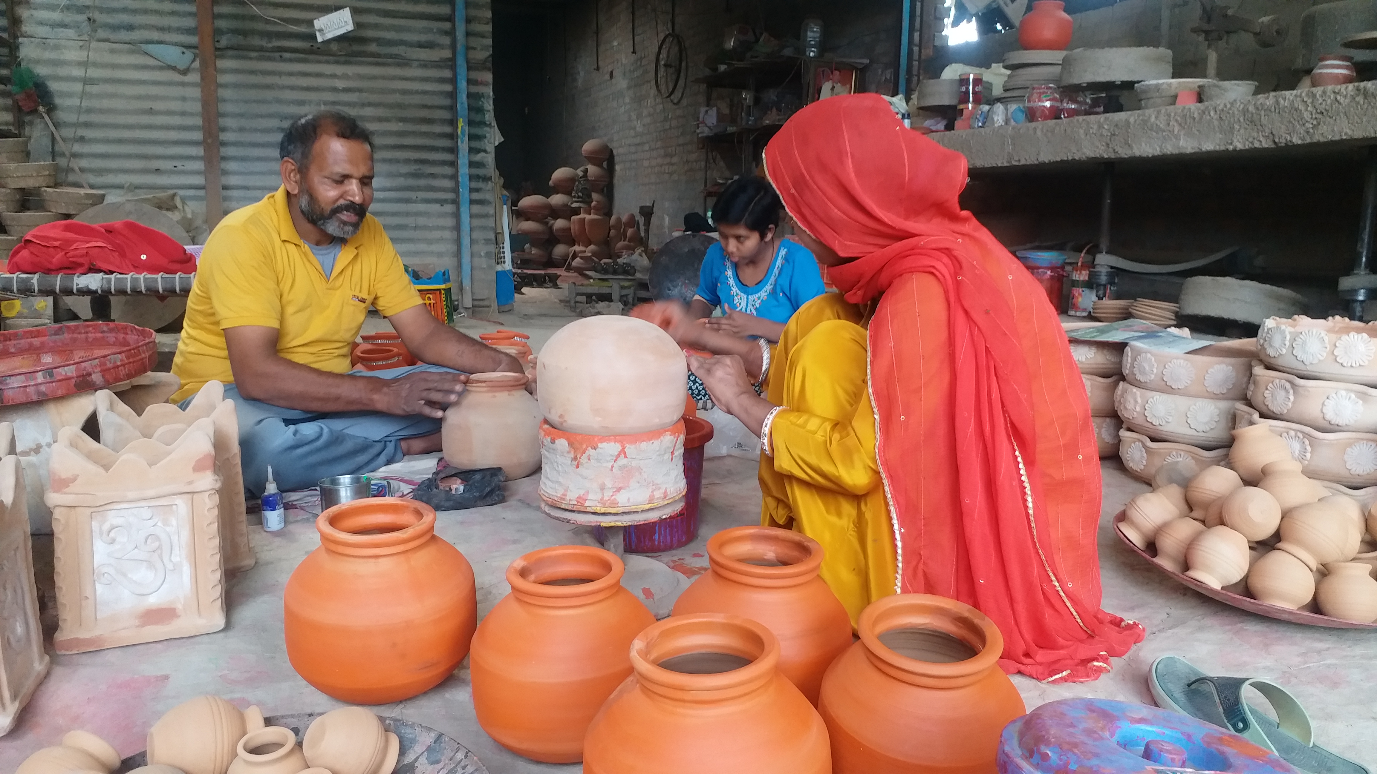 Panipat Educated kumhar family Diwali 2023 Panipat