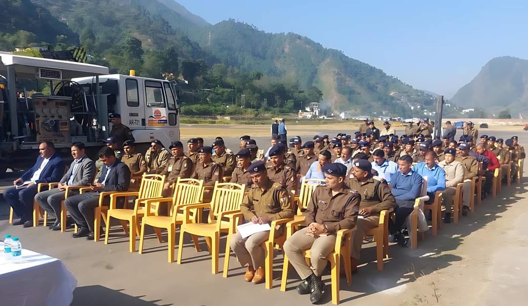 Police Briefing For President Droupadi Murmu Badrinath Visit