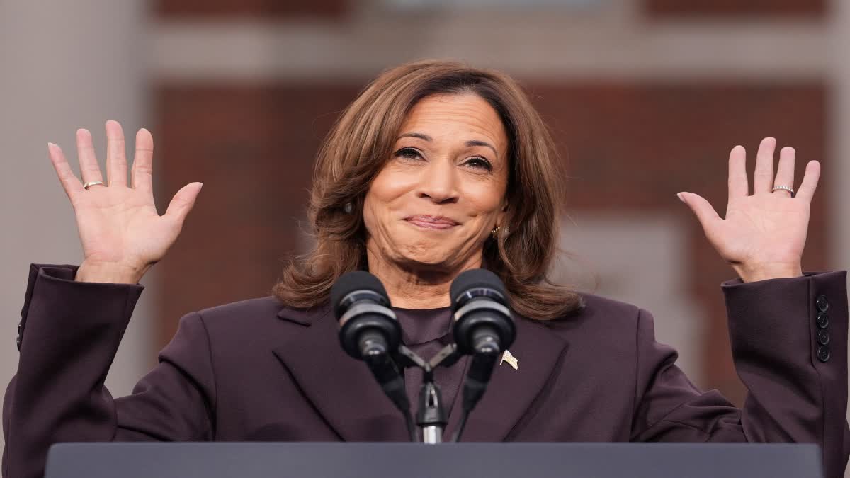 Kamala Harris on US Polls Results