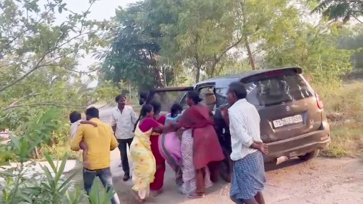 Woman Kidnap in Rajanna Sircilla District