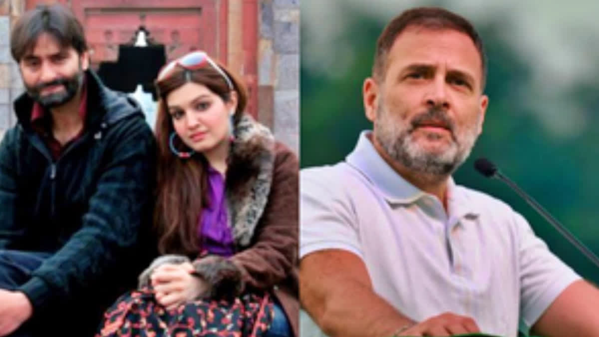 Yasin Malik's Wife Mushaal Writes To Rahul Gandhi