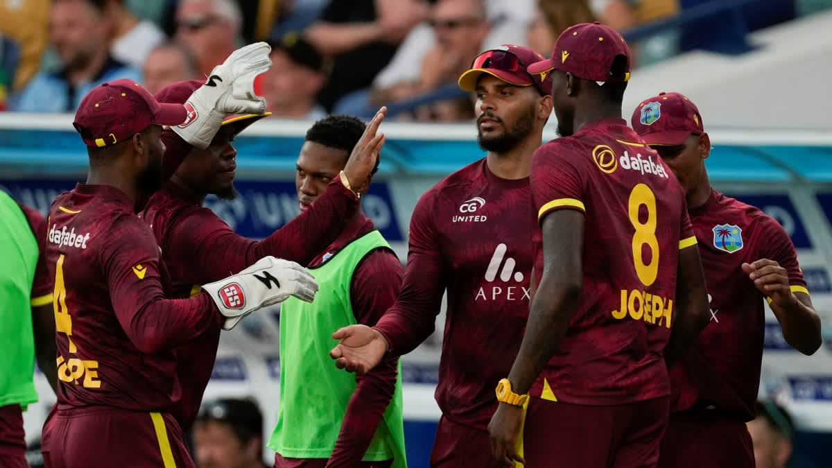 West Indies fielded with only 10 players on the field for one over during their third ODI against England in Barbados on Thursday.