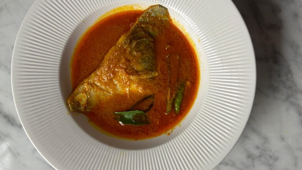 Pomfret Coconut Curry Recipe