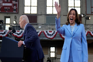 President Biden praised Kamala Harris for leading a historic campaign, highlighting her integrity, courage, and vision for a more just and opportunity-filled America.