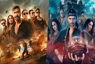 Singham Again Vs Bhool Bhulaiyaa 3 Box Office Day 6: Kartik Aaryan's Horror-Comedy Narrowly Tops Ajay Devgn's Action Thriller