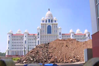 Telangana secretariat gate Changes