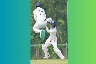 Kerala Renji Trophy Competition  രഞ്‌ജി ട്രോഫിയില്‍ കേരളം ലീഡ്  സച്ചിന്‍ ബേബിക്ക് അര്‍ധ സെഞ്ച്വറി  Kerala Gets 178 Run In Renji Trophy