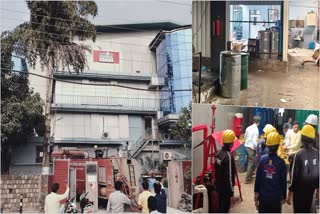 FIRE BROKE OUT IN MEDICINE FACTORY