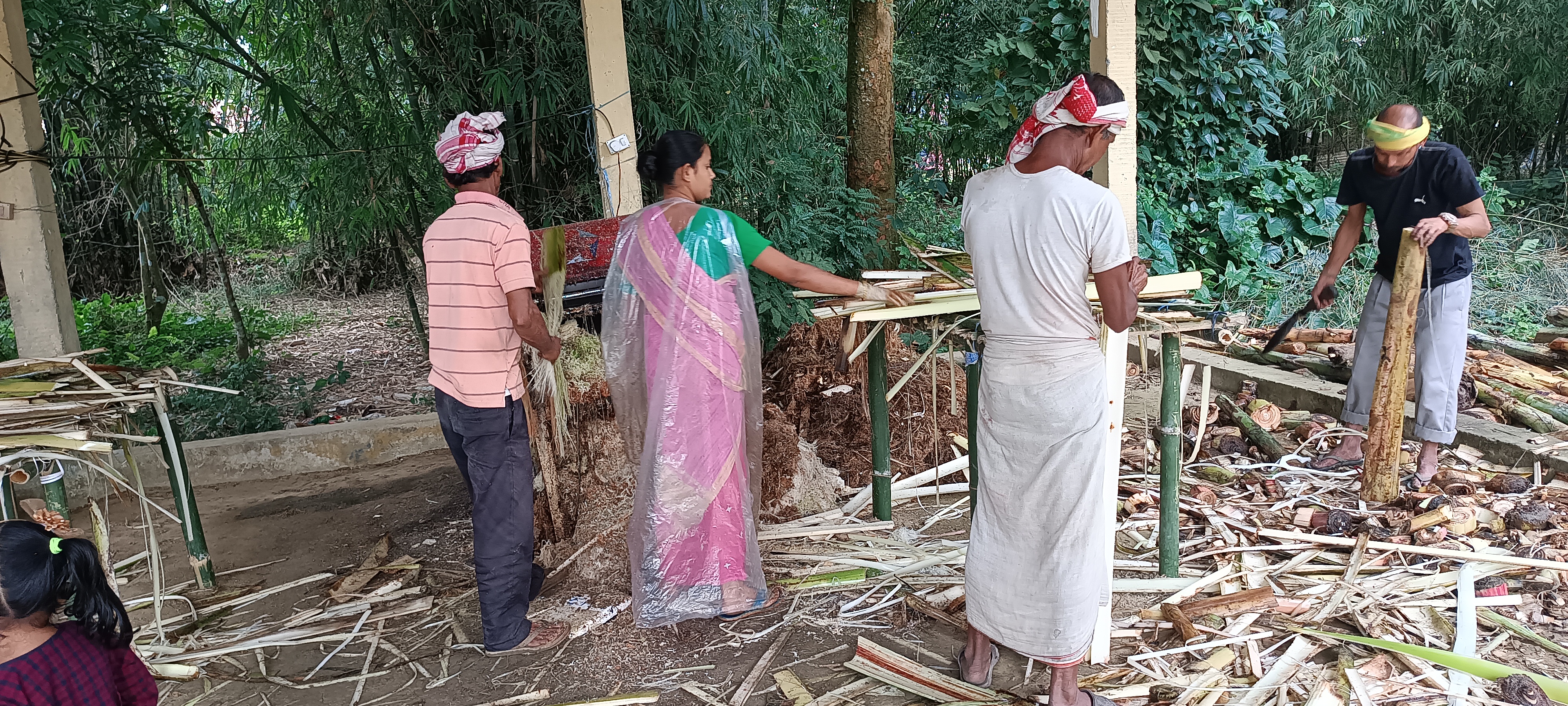 Success story of making Banana Fiber from waste