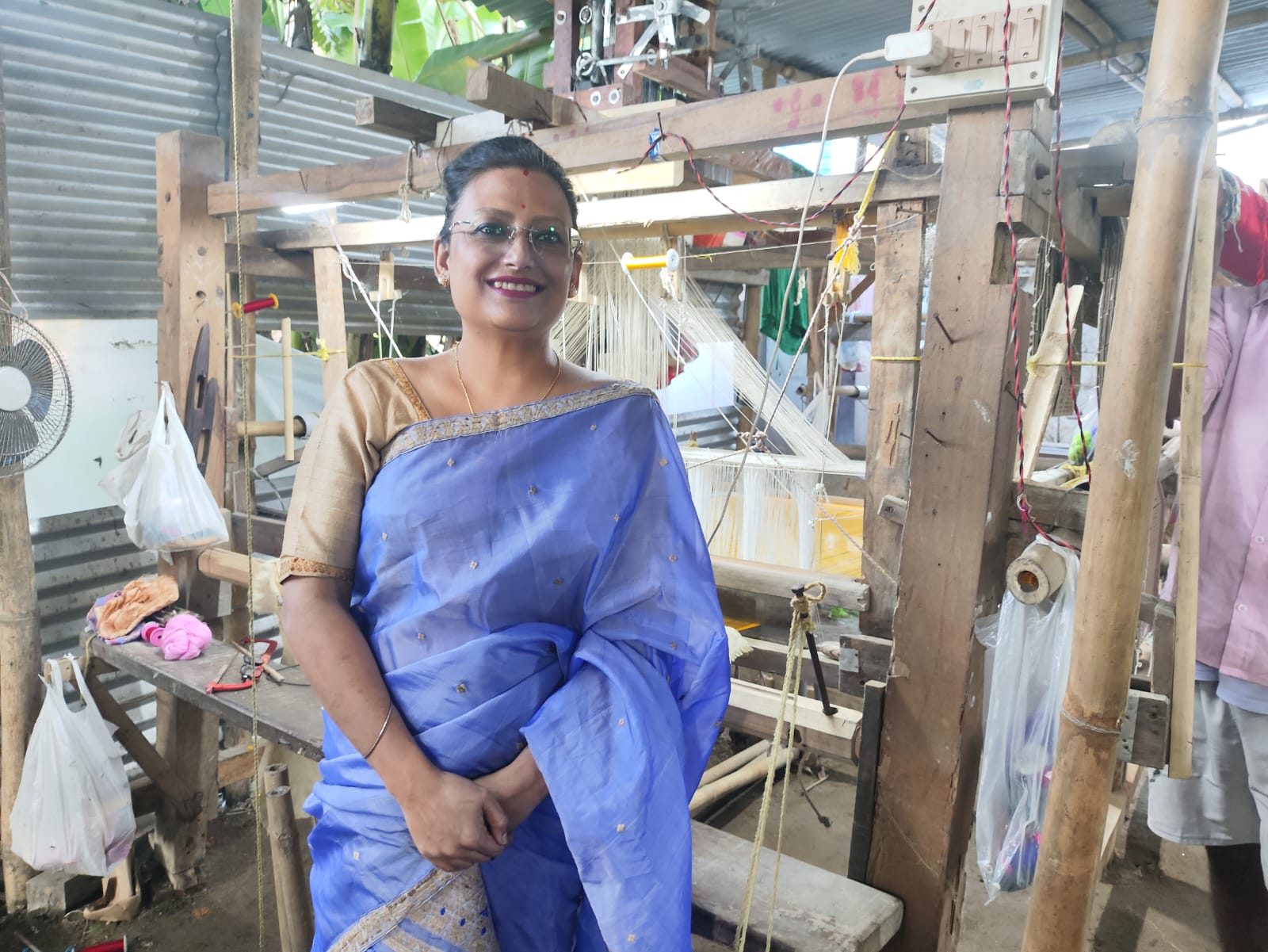 Tezpur weaver Nibedita Pathak