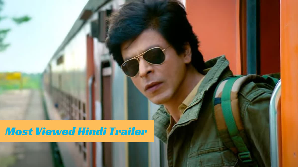 Etv BharatDUNKI BECOME MOST VIEWED HINDI TRAILER