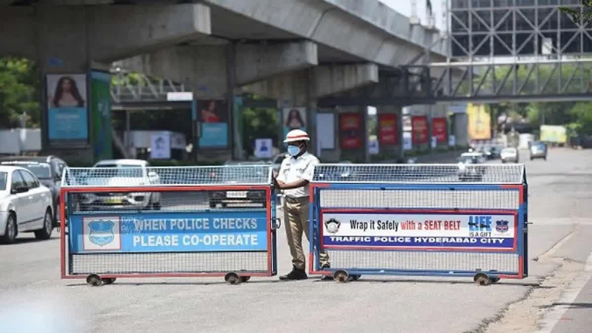 Traffic Restrictions in Hyderabad Today