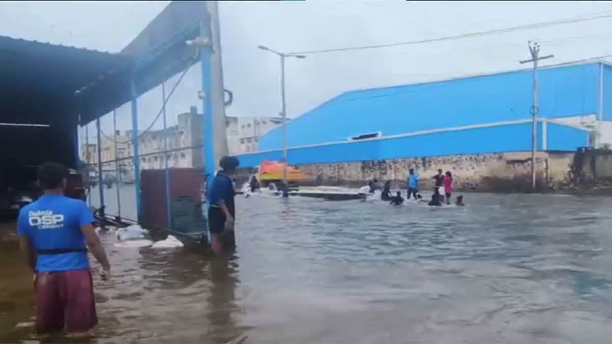 Several streets in Chennai and its suburbs in adjoining districts were flood-ravaged days after Cyclone Michuang. The cyclonic storm brought torrential downpour in many areas.