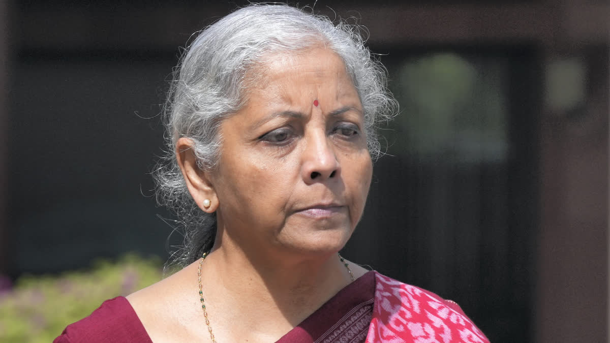 finance minister Nirmala Sitharaman