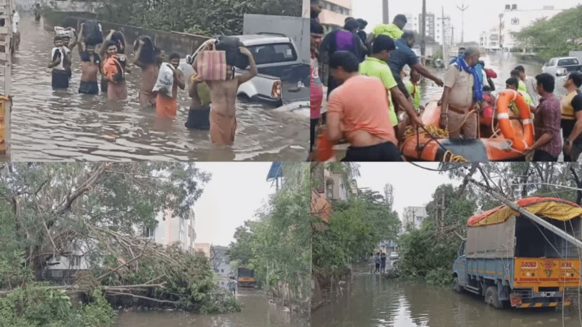 Michaung effects in Tamil Nadu