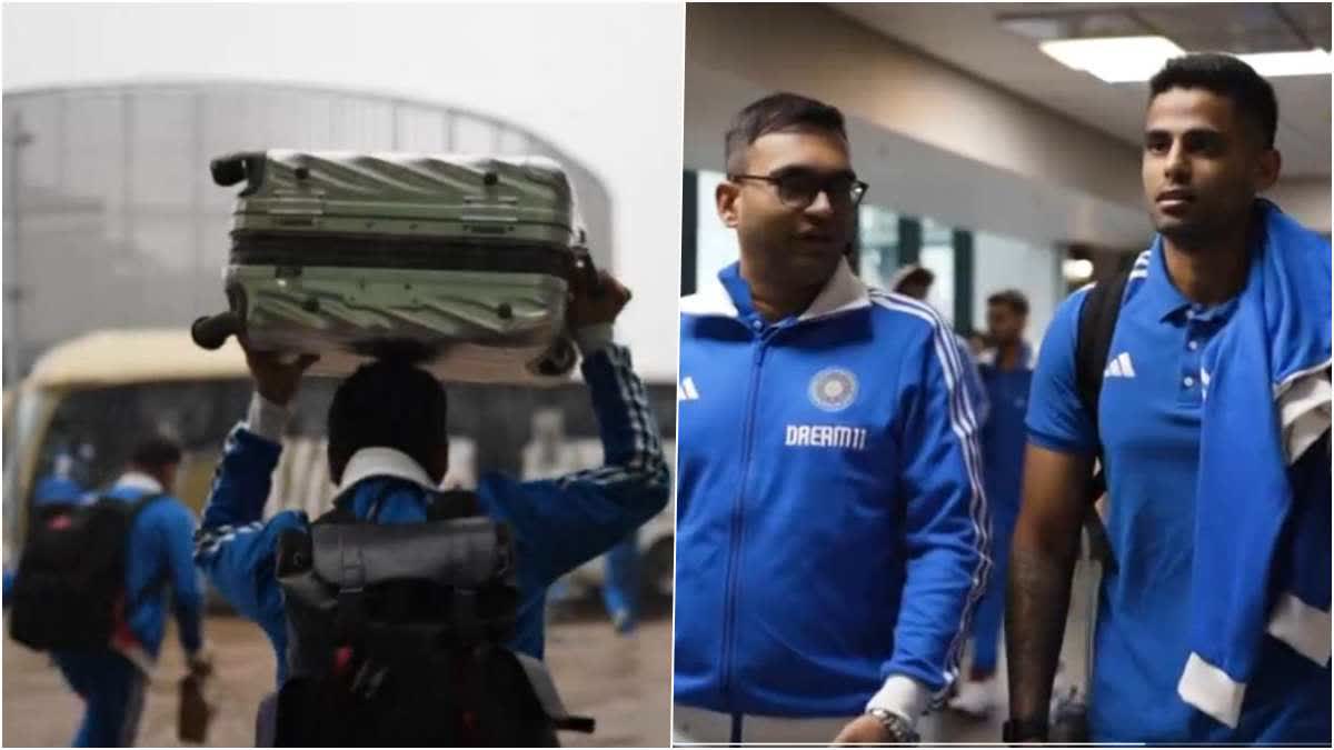 Team India lands in South Africa