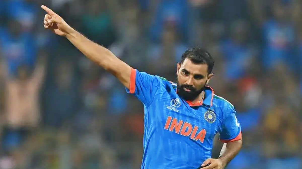 Star India pacer Mohammed Shami who ended the recently concluded ICC World Cup as the leading wicket-taker of the tournament, has been nominated for the ICC Men's Player of the Month Award for November 2023 along with Australia's batting sensation Travis Head and all-rounder Glenn Maxwell.
