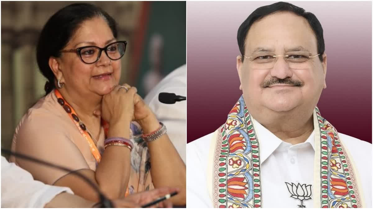 Vasundhara Raje to meet JP Nadda