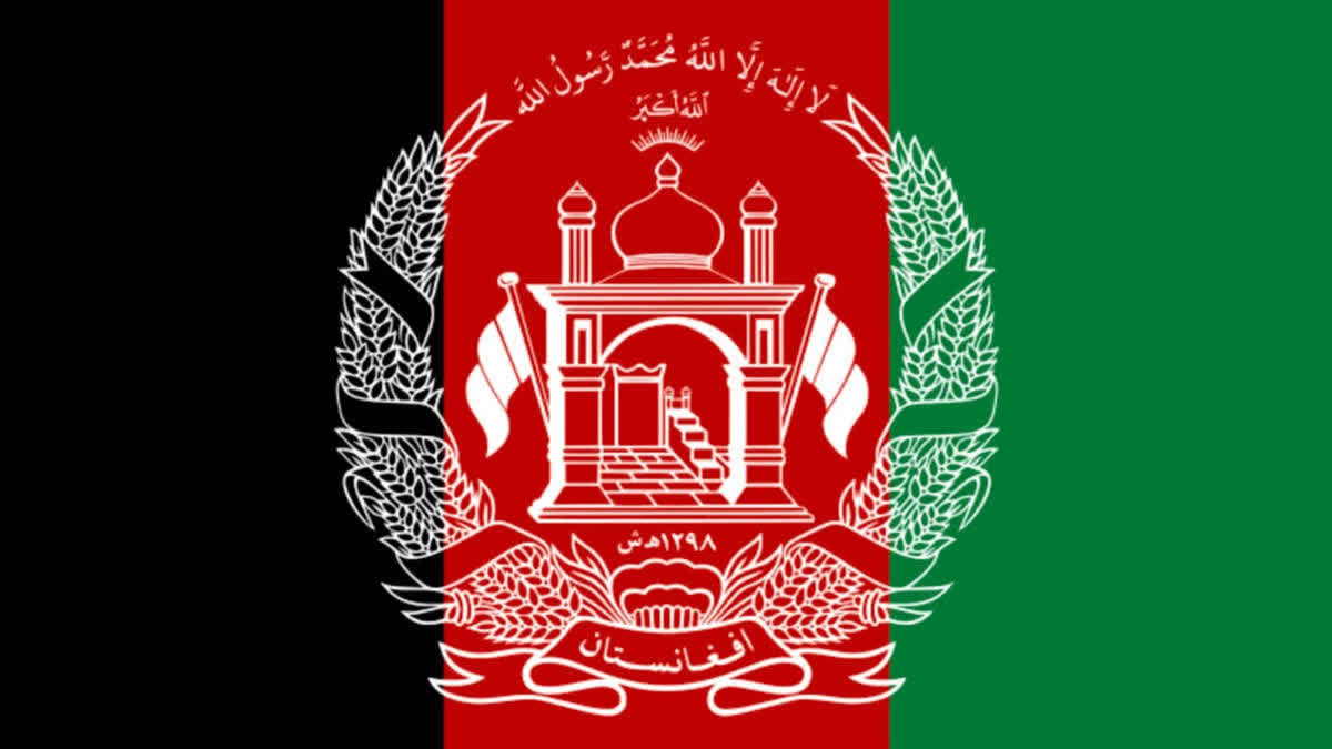 File image of Afghan Flag