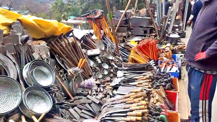 Traditional Handmade Farming Tools Trade in Lavi Mela