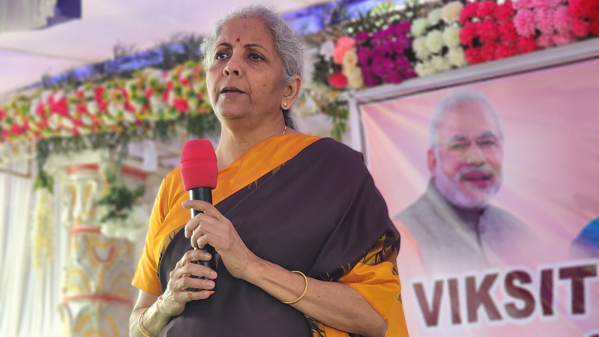 finance minister Nirmala Sitharaman