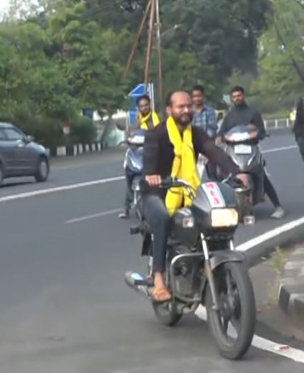 mla to assembly by bike 350 km