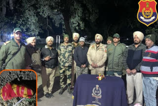 In Amritsar, police and BSF have recovered heroin dropped by drone on the border