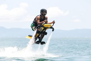 Flyboard in Tehri Lake