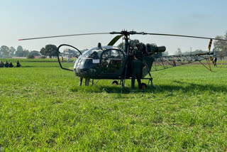 IAF helicopter makes precautionary landing in Yamunanagar