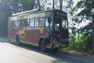 Two brothers died in a bus-motorcycle collision in Hoshiarpur