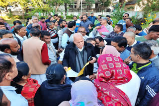 Agriculture Minister Chander Kumar