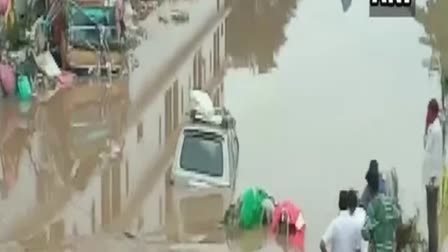 Torrential rains continue due to low pressure on northern coast of Andhra Pradesh