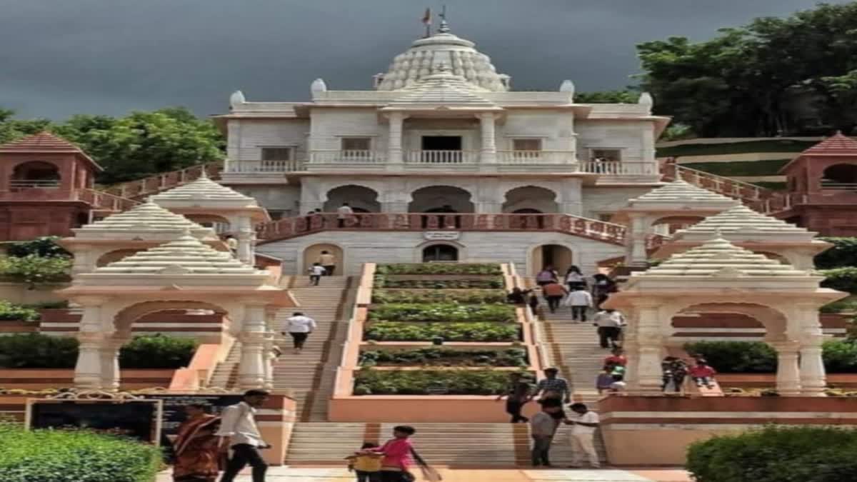 world-tallest-maa-durga-temple-will-be-built-in-barahi-dham-of-palamu