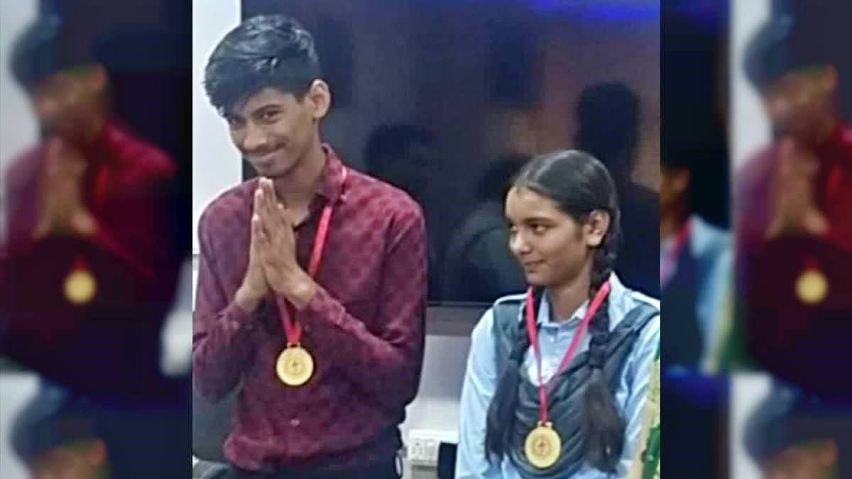 Two Kuchaman government school students, Lichma and Adil Sheikh, will meet PM Modi after excelling in a national competition on 'Developed India 2047'.